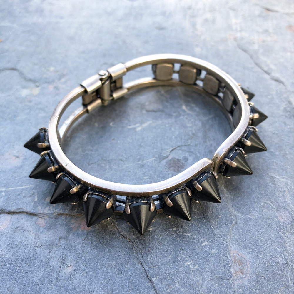 Helios Cuff | Antique Silver