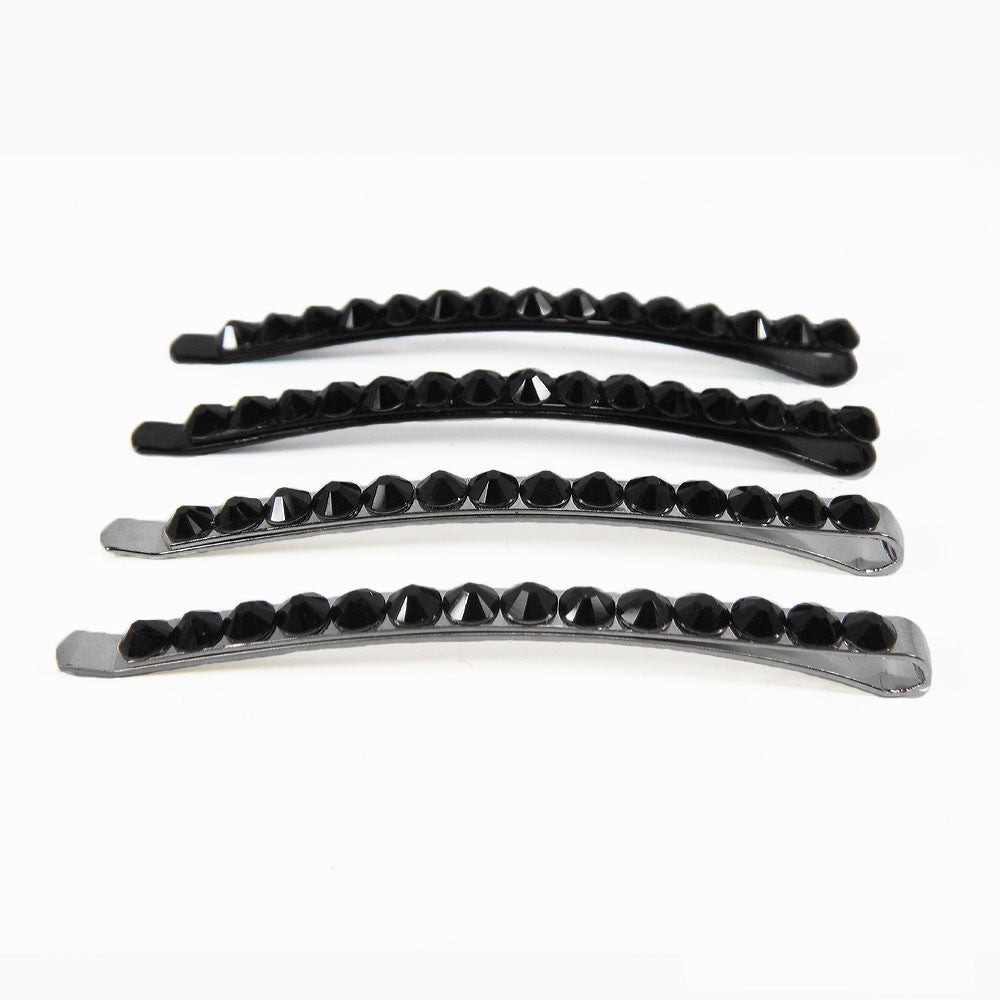 Jet Black Bobby Pin Set