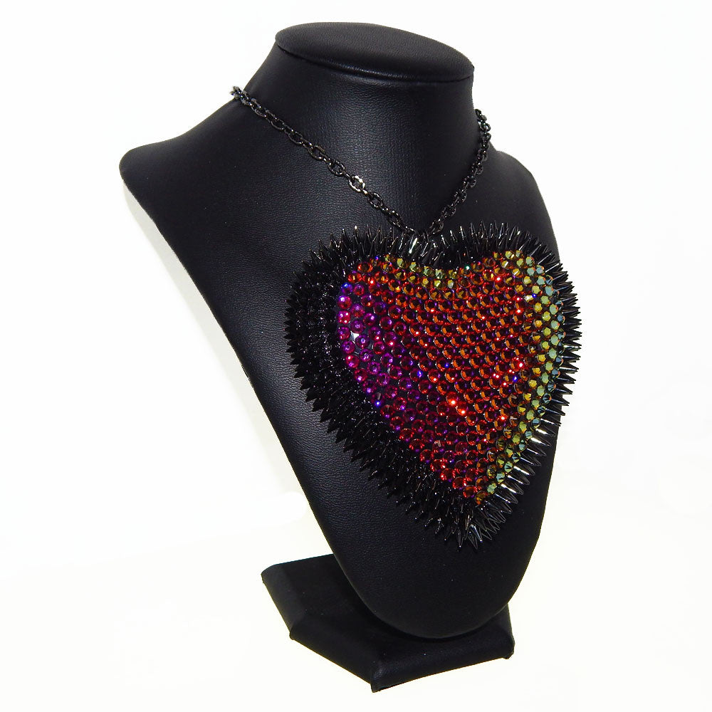 [WONDER VISITOR] Burning heart Necklace /追跡付 Heartbreaker Necklace | Volcano - Bunny Paige