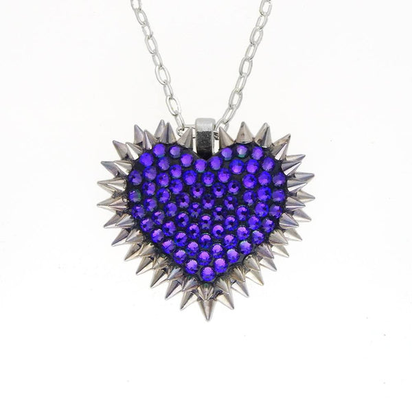 MINI_Spiked_Paved_Heart_Neckla