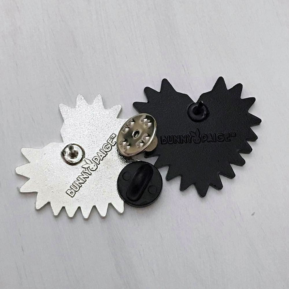 Spiked Heart Enamel Pin